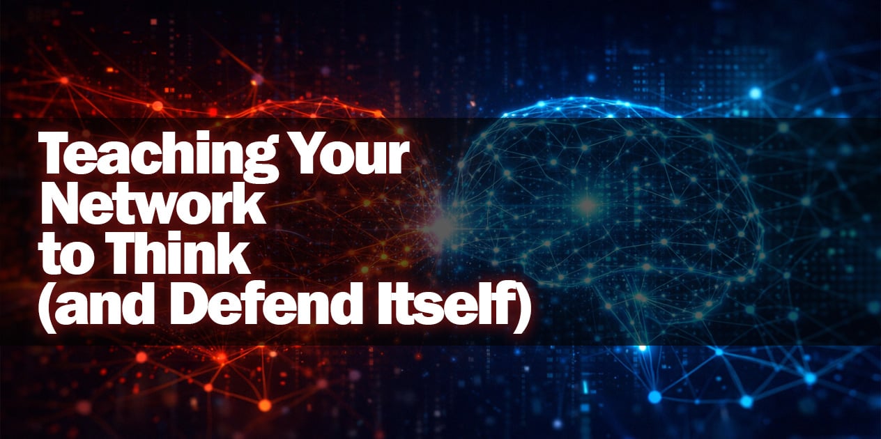 Two glowing AIs.  One on offense, one on defense.  