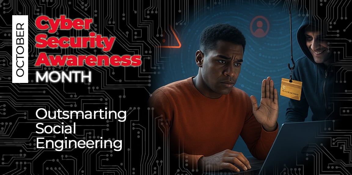 User rejecting hacker cyber security awareness month 