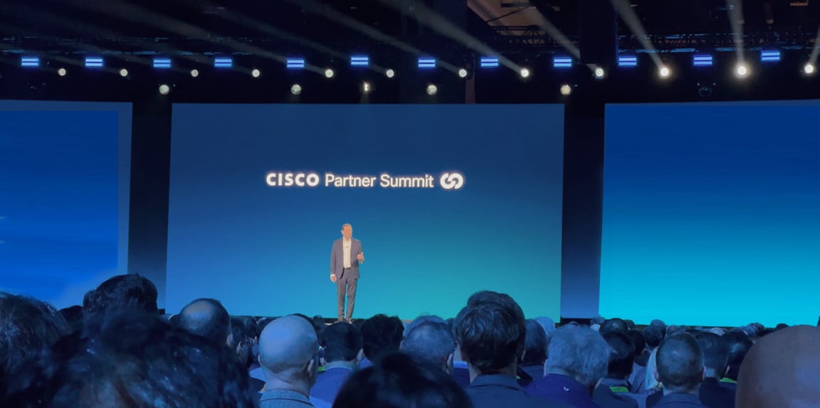Chuck Robbins at Cisco Partner Summit 2025